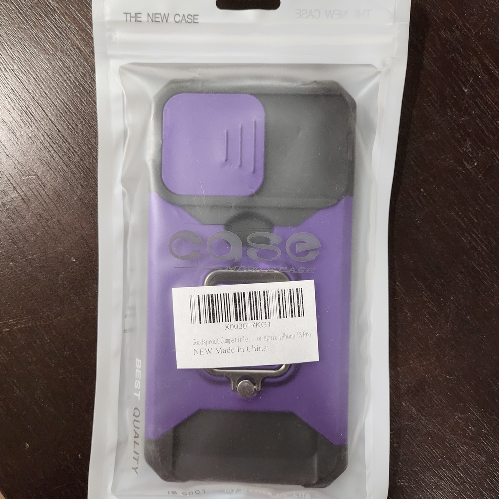 iPhone 13 Pro 6.1. Purple Protective Case for iPhone